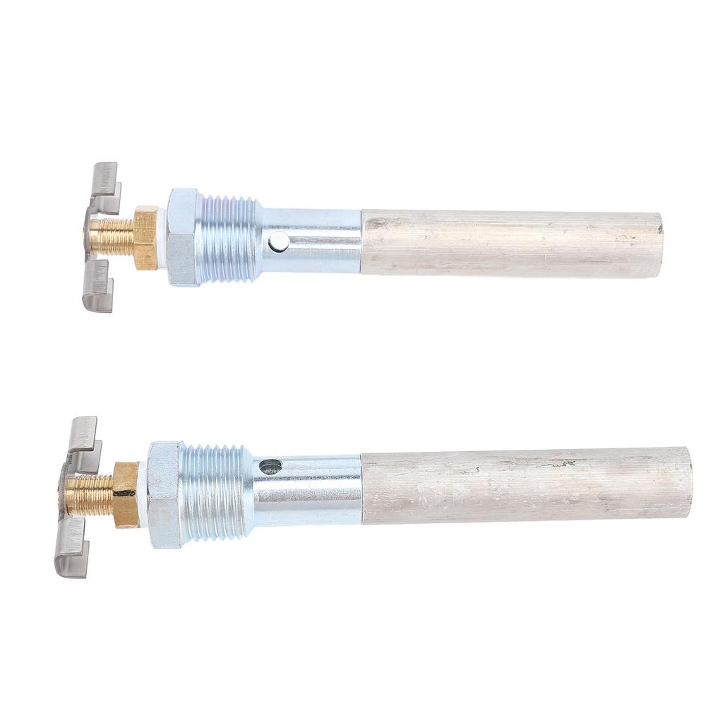2 Sets RV Water Heater Anode Rod 4.5 X 1 2 NPT Aluminum Magnesium Anode Rod Replacement for Atwood Water Heater