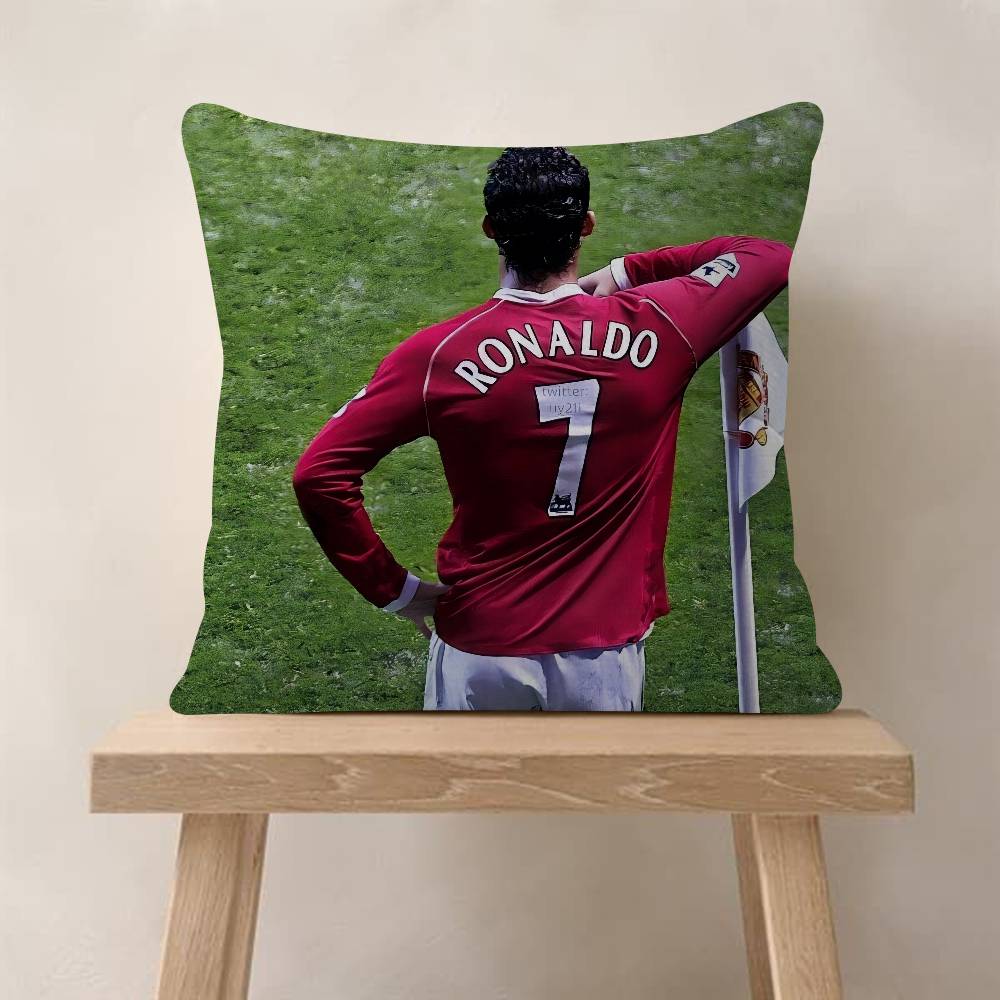 CR7 Cristiano R-Ronaldo-es Kussensloop Decoratie Kussensloop Bedrukte Kussensloop Voor Bank 40x40cm