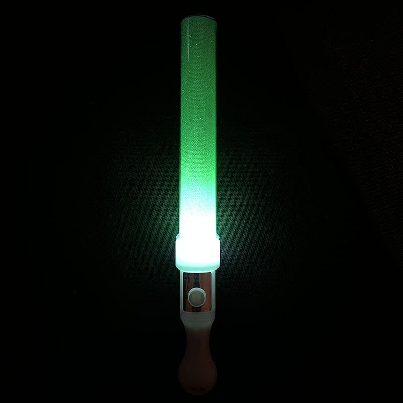 Light-Up Heart & Pentagram Glow Stick with Sound Shaker for Creative Activities