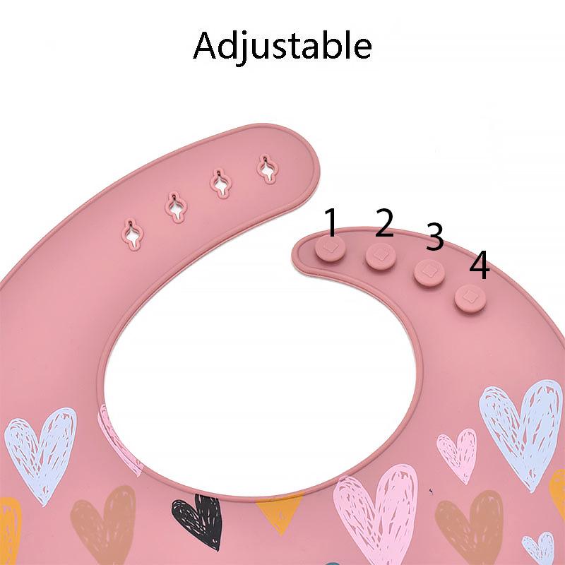Silicone Waterproof Baby Bibs - Dirt-proof Feeding Bibs for Newborns | Popular Mother & Baby Product