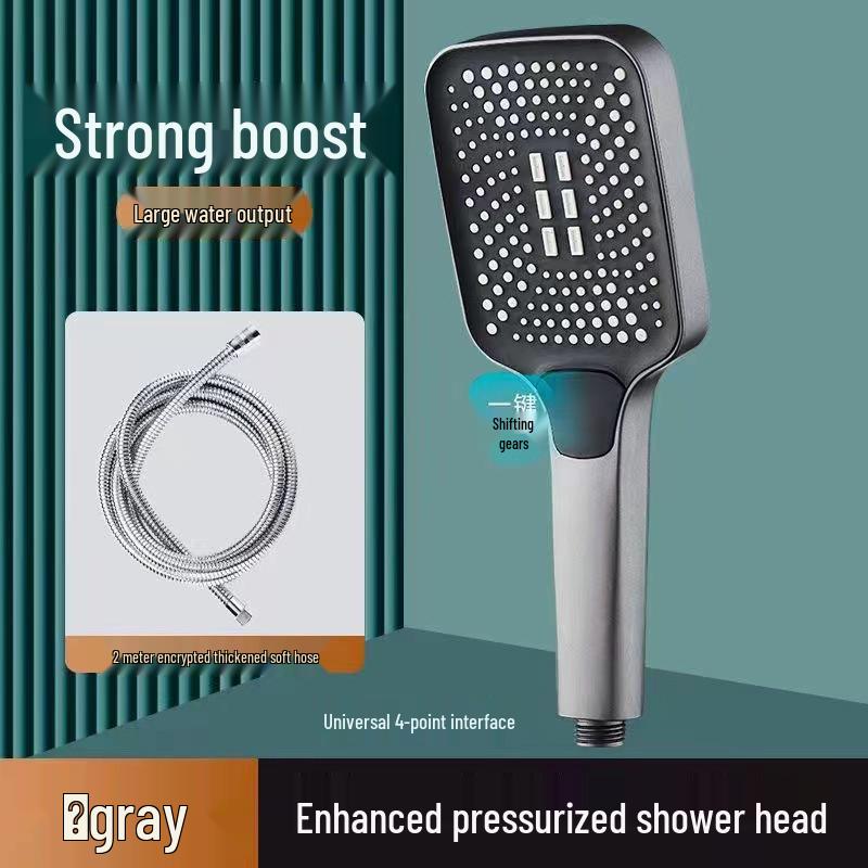 Vysokotlaká velká koupelnová sprchová hlavice