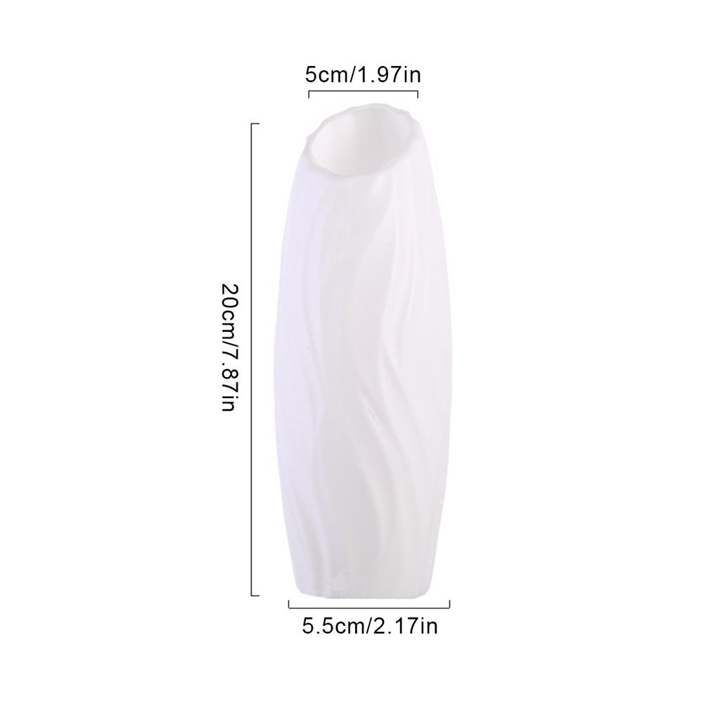 Plastic Vase Simple Small Flower Pot Storage Vase Flowers Living Room Modern Home Decoration Ornaments