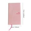 PU Leather Schedule Notebook 50 Days To Do List Notepad Portable Agenda Book  Students
