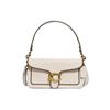 New Tabby Cow Leather Dionysus Envelope Bag, Shoulder Bag, Handbag Women's White 7168-B4HA
