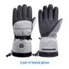Electric Heated Winter Gloves for Skiing, Cycling, and Motorcycling – Touchscreen Compatible and Cold Protection