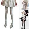 Women Lace Patterned Fishnet Tights High Waist Fishnets Leggings Net Stockings Pantyhose Thigh High Stockings Hosiery
