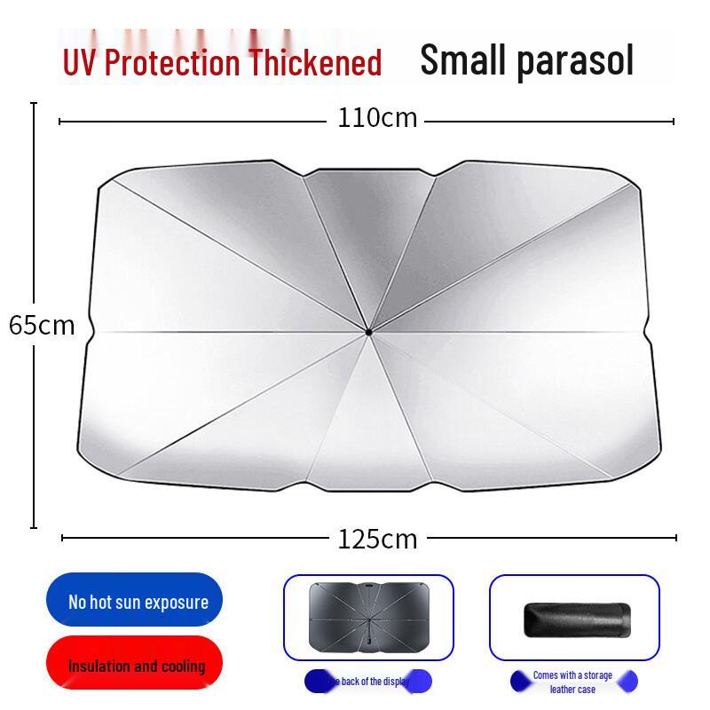 Foldable Car Windshield Sunshade Umbrella