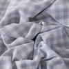 Muji Blue Plaid 4-Piece Bedding Set