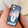 Cute G-Gawr Gura Virtual Phone Case For IPhone 17 16 Pro Max 11 12 13 14 15 Hard PC+TPU Bracket Back Cover