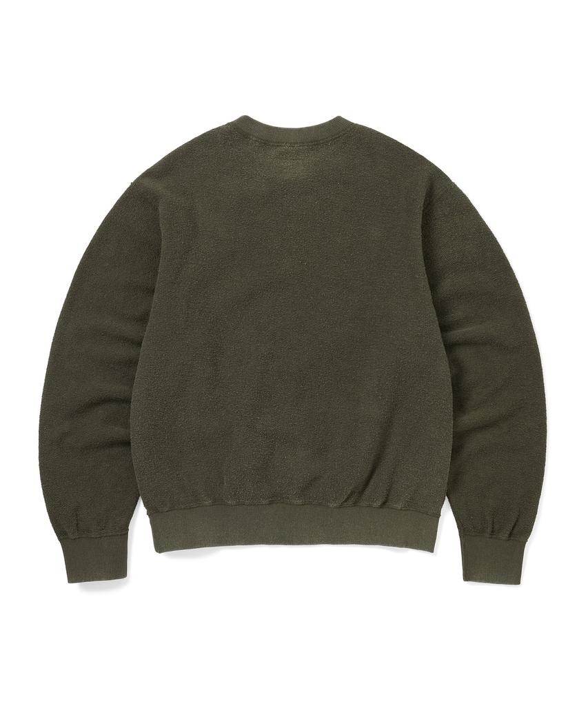 THISISNEVERTHAT Gd Iconography Reversible Crewneck Olive