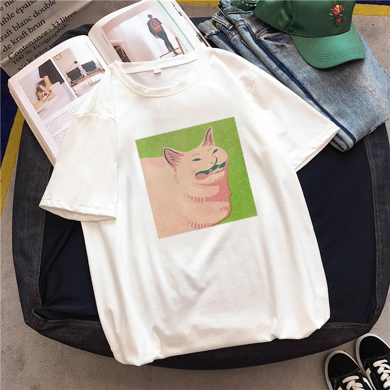 Gedruckt Frauen Lustige Teletubbies T Shirt Sommer Top Harajuku Koreanische Kleidung T-Shirt Femme Tops