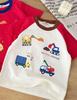 Boys' Japanese Style Short-Sleeve T-Shirt - Summer 2026 Collection, Round Neck, In Stock