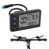 1Pc S866 Electric Bike LCD Display Meter 24V 36V 48V Control Panel with IP65 Waterproof Plug Electric Bicycle Accessories