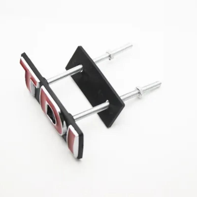 TDI Front Red Auto Emblem TDI Grill Grille Car Badge