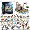Cognitive Dinosaur Model Toy: Ankylosaurus & Pachycephalosaurus Gift for Boys