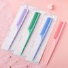 Portable Comb Salon Brush Styling Hairdressing Tail Plastic Comb With Slender Handle