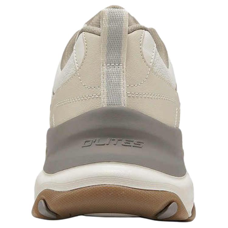 Skechers DLites 5.0 Panda Shoes Men Sneakers Brown 232491-OFWT