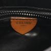 Used CELINE Macadam Shoulder Bag leather Black Brown Used Women
