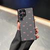 INS Korean Cute Love Heart Bow Funda Back Phone Cover Case for Samsung Galaxy S21 S24 Plus S26 S22 S20 FE Note 20 Ultra 10+ S23