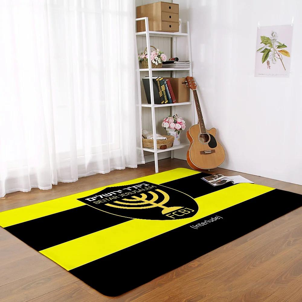 FC-Beitar Jerusalem-Half Floor Mat For Living Room Floor Cushions Modern Soft Fluffy Home Rug For Children's Bedroom Play Carpet