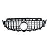 15-19 Mercedes-Benz E-Class W213 GT Front Grille, Gloss Black/Silver