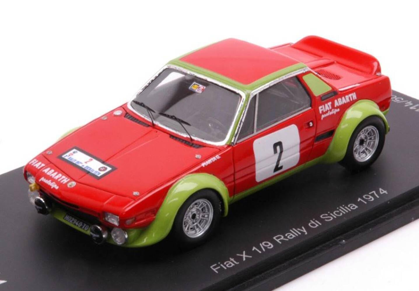 

Spark National Model Fiat X 1974 Rally di Sicilia 1/43 1/9 #2 G.Pianta/B.Scabini