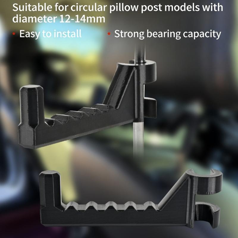 Car Bows Storage Holder Headrest Bows Holder Space Efficient Car Bows Holders Easy to Use for Bows Shoot Fans Efficient Use