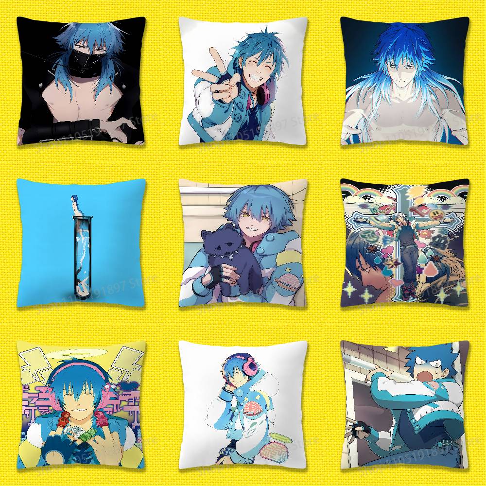 D-Dramatical M-Murder Aoba Seragaki Throw Pillow Case For 55x55cm 30x30cm 50x50cm 45x45cm 40x40cm Square Chair Pillowcase Case