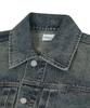 Standarderror 87-Stan120 [Newtro] Solid Washed Holder Denim Jacket Vintage Yellow