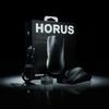 MelGeek Horus Lightweight Wireless Gaming 8K 30K DPI 215 Hours Battery with Lighted Suitable for Medium and Large Hands Black Mouse, 49g, Polling,