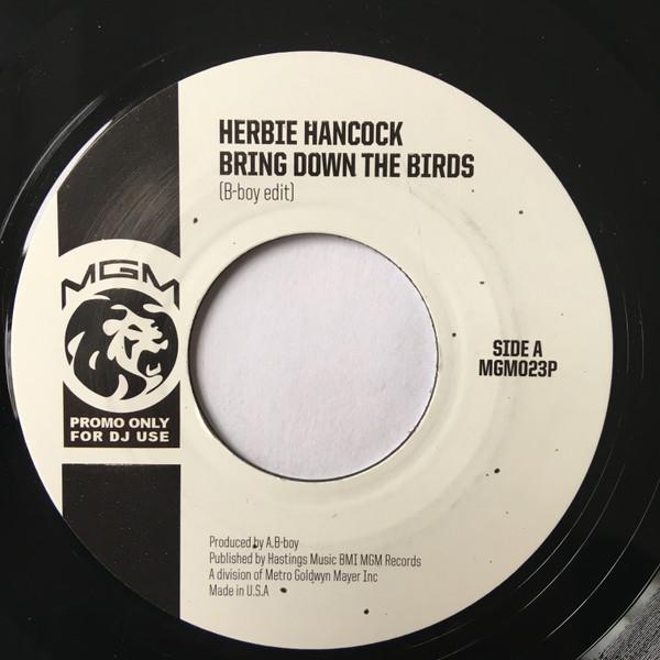 

7inch Record HERBIE HANCOCK Bring Down The Birds MGM023P MGM Records 2008 UK Jazz Used