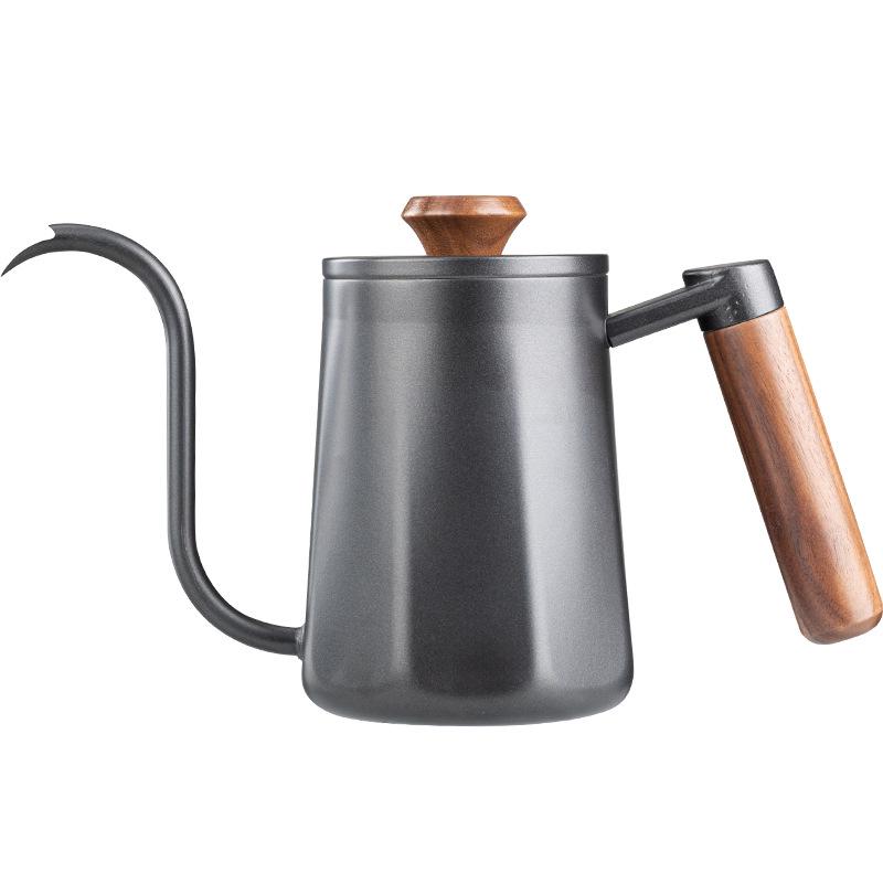 Σετ Καφέ Κανάτας Λαιμού Χήνας από Ανοξείδωτο Ατσάλι με Θερμόμετρο & Αντιθερμική Λαβή - Δωρεάν Αποστολή