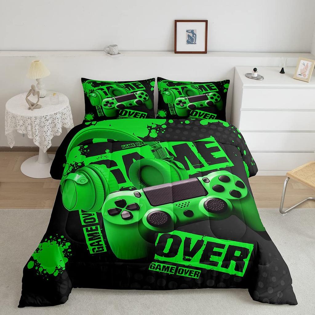 Tractor Bedding Sets for Boys Twin Size Toddler Kids Cute Cartoon Farm Animals Comforter Set Girls Children Farmhouse Country Down Comforter