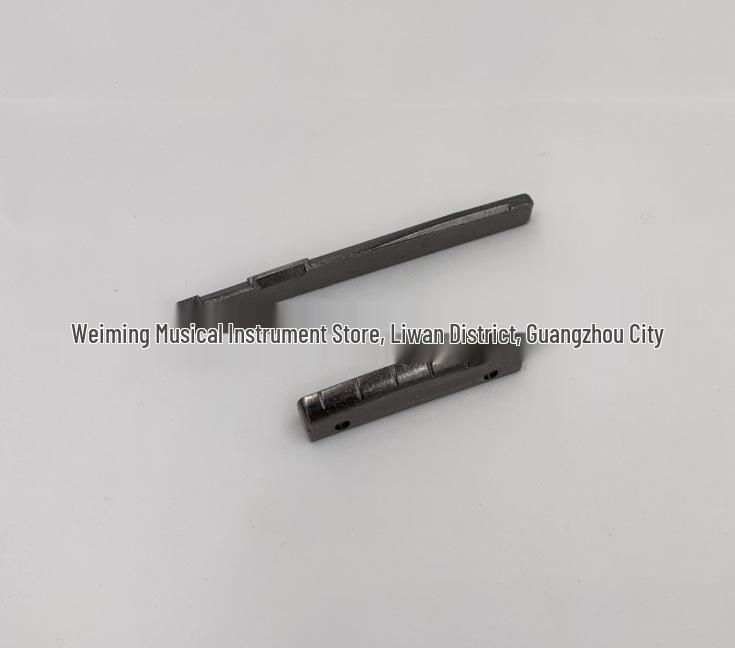 Набор металлического сплава для порожка и бриджа акустической гитары Short Bridge (72mm)