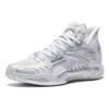 Anta Shock Wave 5 Heritage Low top Slip Resistant Abrasion Resistant Basketball Shoes Women's Gray Silver 122331106-7