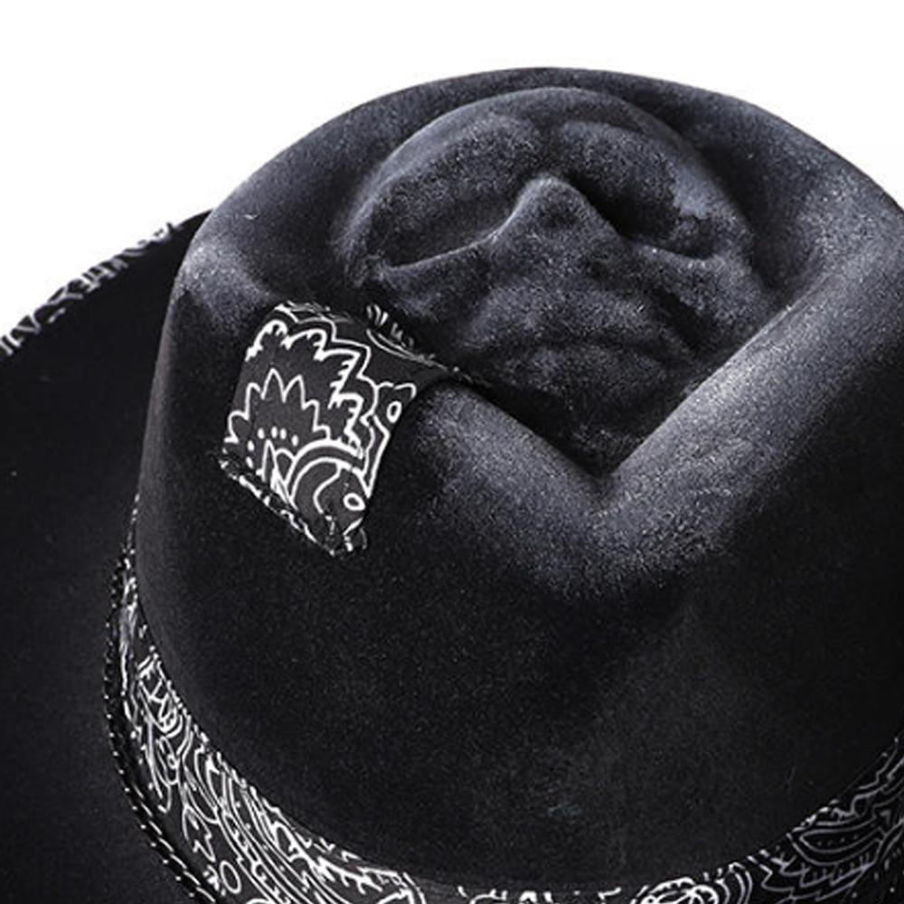 Skull Cowboy Hat Western-inspired S Halloween Hat Embroidered For Alternative Halloween Headwear. Halloween Party Fashion