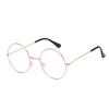 Cosplay Anime Glasses Cosplay Accessories Anime Frame Round Metal Flat Retro Art Glassesed Adult Boy Clothing Props Gifts