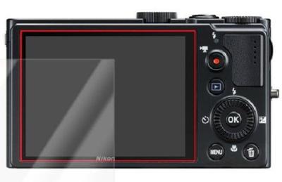 Ochranná fólia na LCD obrazovku Washodo pre digitálne fotoaparáty NIKON V1/V2/COOLPIX P300/P310//P330 "503-0006-01"