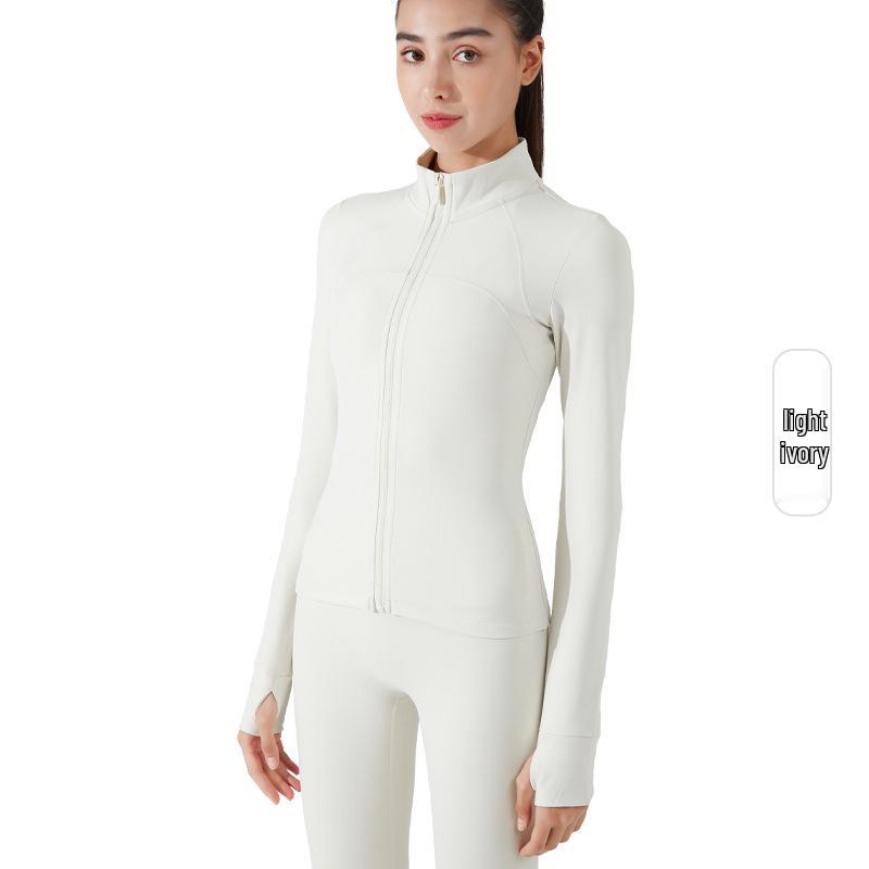 

Женская зимняя флисовая быстросохнущая фитнес-куртка - Топ с длинным рукавом для йоги и бега на осень/зиму. XL