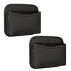 Car Door Side Storage Bag,PU Leather Auto Mesh Pocket Organizer for Card,Phone,Sunglasses,Universal Car Interior Accessory