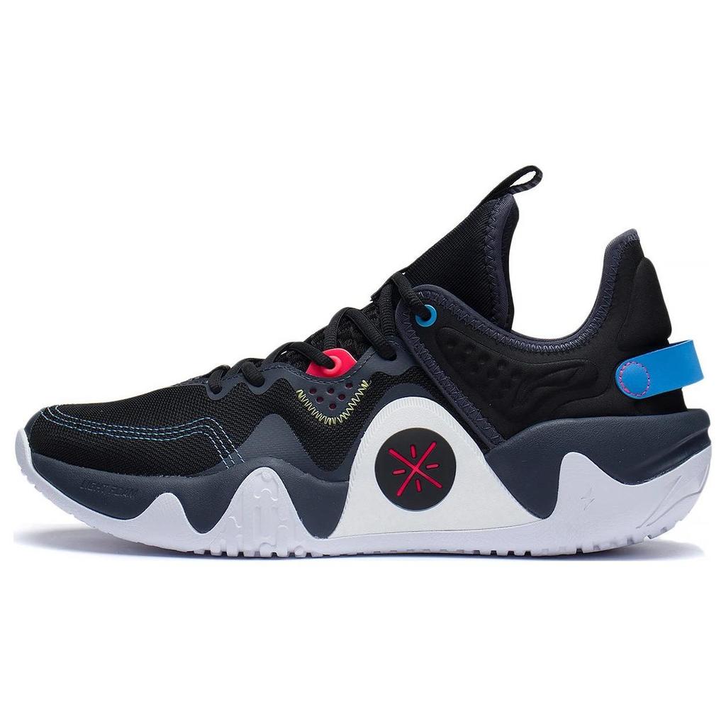 Li Ning Ice Blood Cushioning Slip Resistant Abrasion Resistant Breathable Coverage Low Top Basketball Shoes Men's ABPS039-6