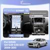 12.1″ For Infiniti G4 G25 G35 G37 2006-2013 Car Multimedia Video Player GPS Navigation Radio Stereo Android12 8+256G Carplay 4G