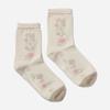 Thursday Island Side Motif Socks_T256MSC139W