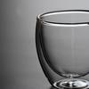 Heat-Resistant Double-Layer Glass Egg-Shaped Cup for Coffee or Milk