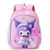 Kuromi Cartoon Kids Backpack Preschool Girls Boys 3-4 Years Lightweight School Bag With Breathable Padded Shoulder Straps