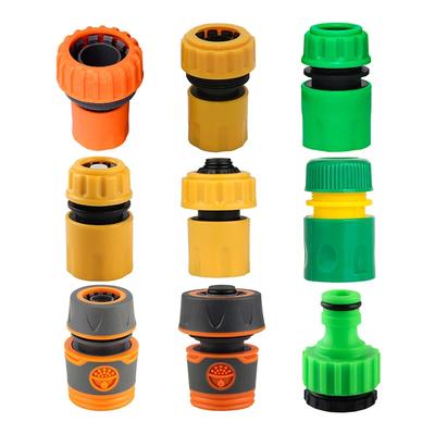 Tuinslang Snelkoppeling 1/2 3/4 3/8 1 Inch Kraanaansluiting Koppeling Waterstop Connector 18/16mm Reparatiekoppeling Irrigatiepijpsysteem