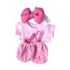 17cm Plush Doll Clothes Cartoon Clothing Set for labubu, Clothes only