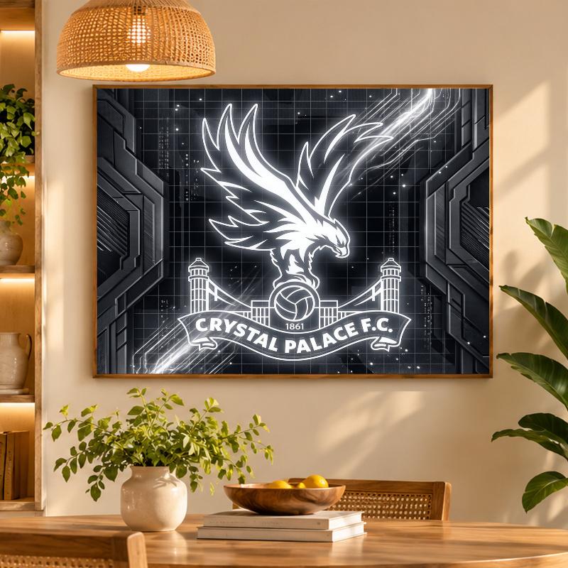 5D Diamond Painting Crystal Palace Football DIY Full Drill Diamond Art Kit Home Decoration