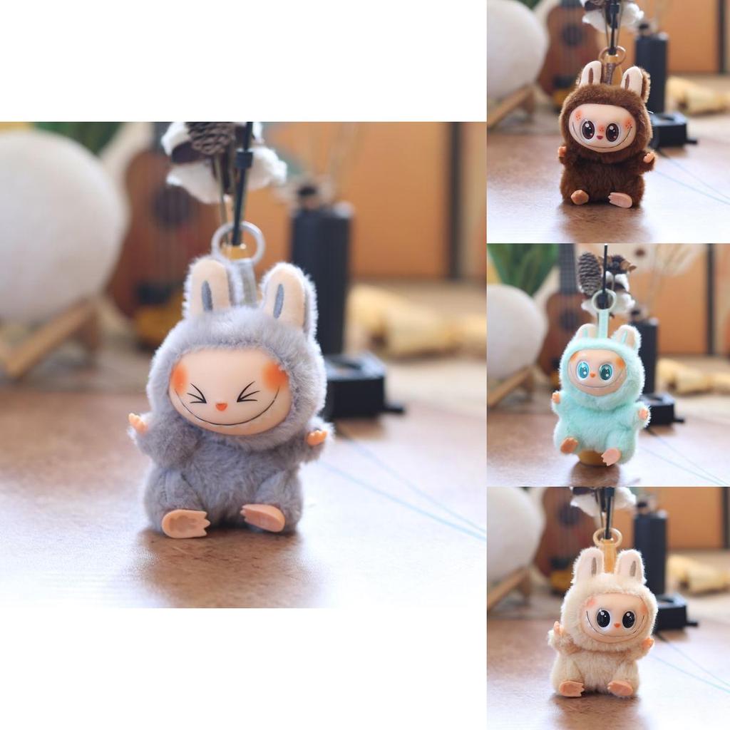 Keychain Super Plush Soft Pp Cotton With Rotating Head For Gift Kids