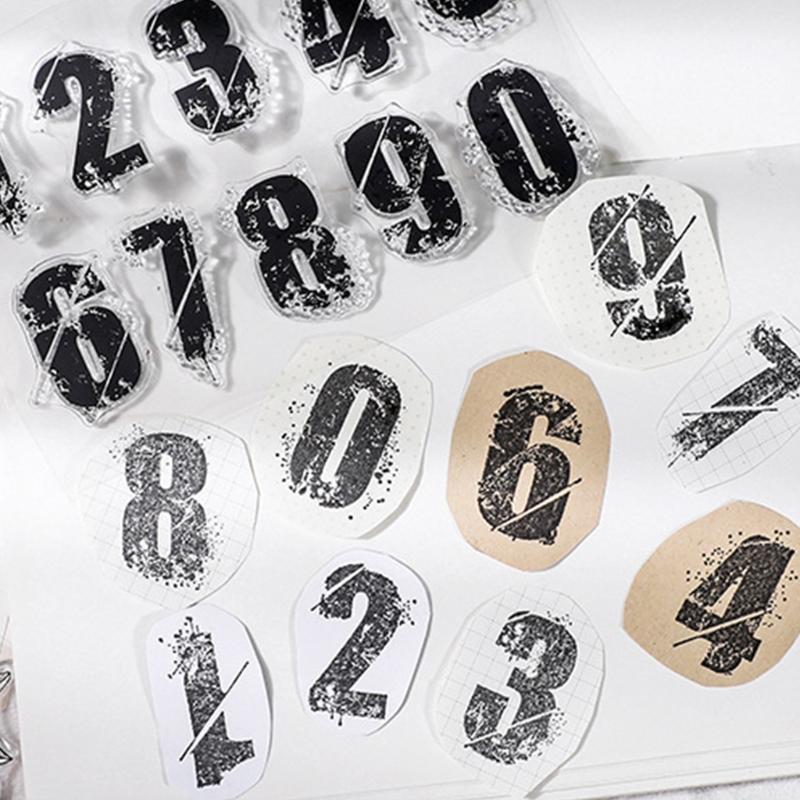 Blessing Transparent Silicone Stamps for DIY Scrapbooking Diary Embellishments